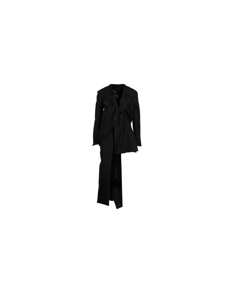 Yohji Yamamoto JACKEN & MÄNTEL - Jacken, Mäntel & Trenchcoatsauf YOOX.COM Schwarz