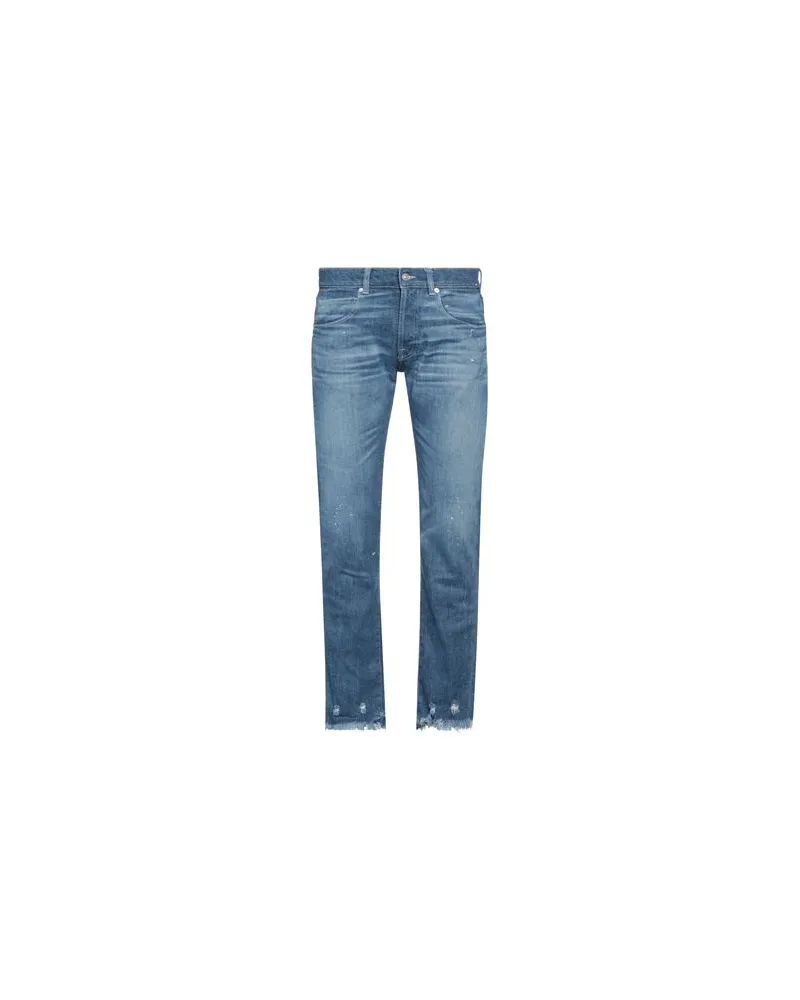 nine:inthe:morning HOSEN & RÖCKE - Jeanshosenauf YOOX.COM Blau