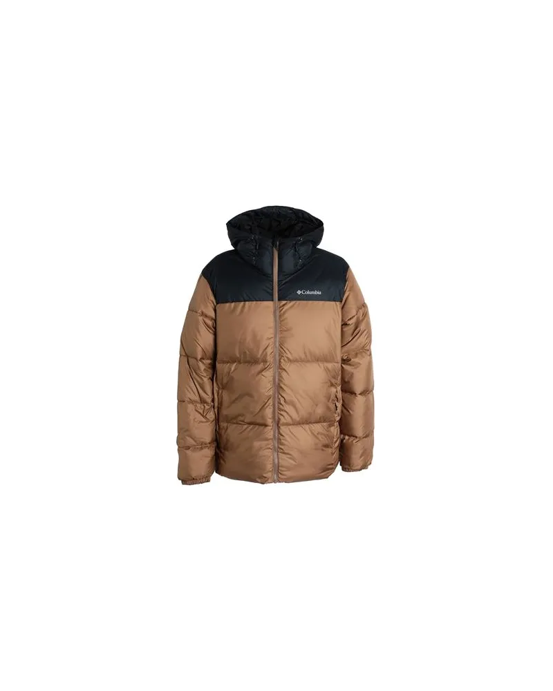 Columbia Sportswear Company Puffect™ Hooded Jacket  - JACKEN & MÄNTEL - Pufferjacken & Daunenjackenauf YOOX.COM Kamel
