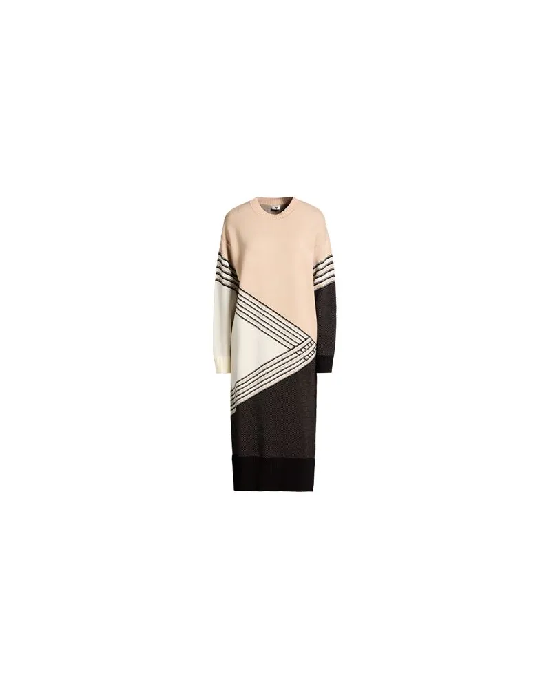Twin-Set U&B - KLEIDER - Midi-Kleiderauf YOOX.COM Beige