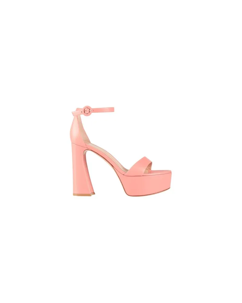 Gianvito Rossi SCHUHE - Sandalenauf YOOX.COM Lachs
