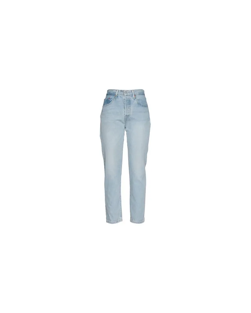 Levi's 501 CROP  - HOSEN & RÖCKE - Jeanshosenauf YOOX.COM Blau