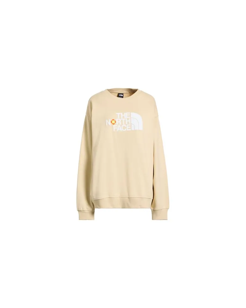 The North Face TOPS - Sweatshirtsauf YOOX.COM Beige