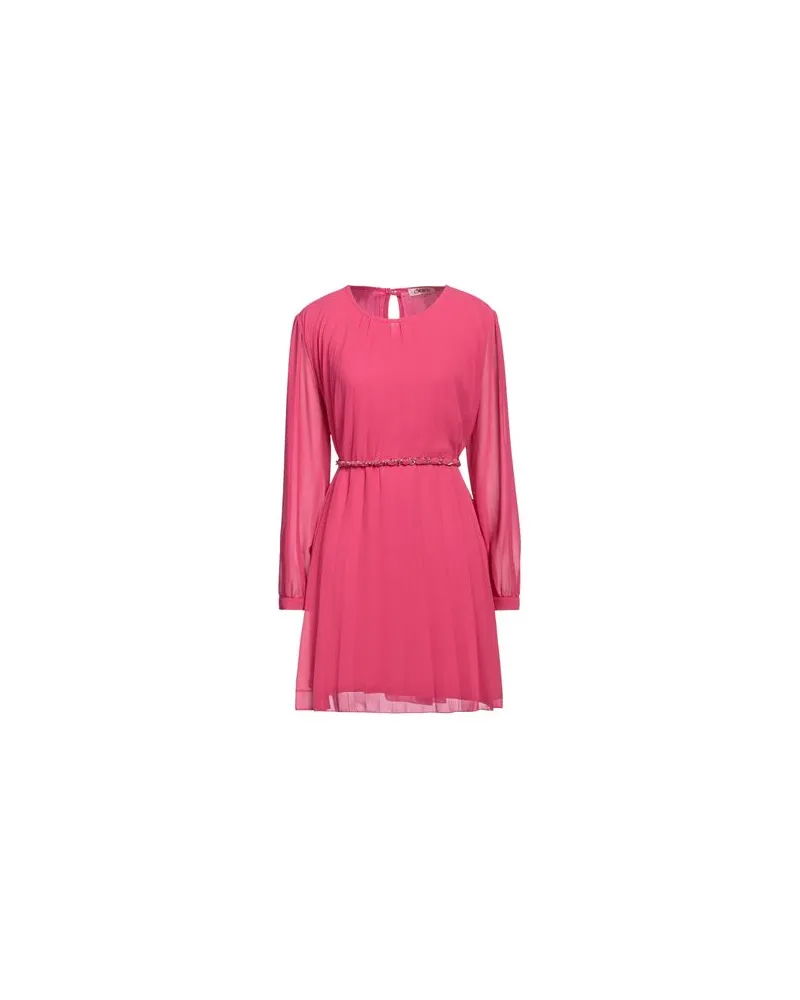 KONTATTO KLEIDER - Mini-Kleiderauf YOOX.COM Fuchsia
