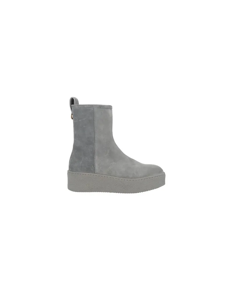 AGNONA SCHUHE - Stiefelettenauf YOOX.COM Grau