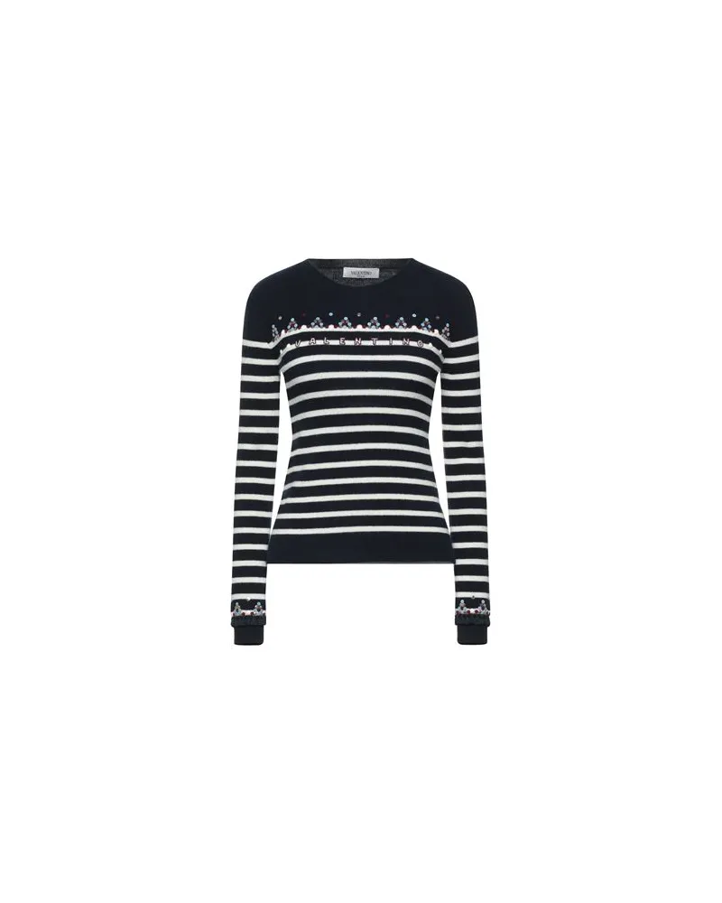 Valentino Garavani STRICKWAREN - Pulloverauf YOOX.COM Nachtblau