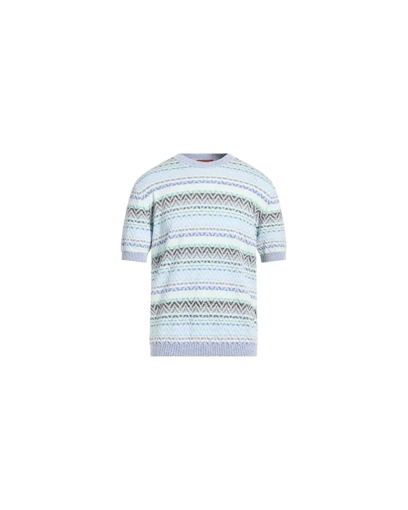 Missoni STRICKWAREN - Pulloverauf YOOX.COM Himmelblau