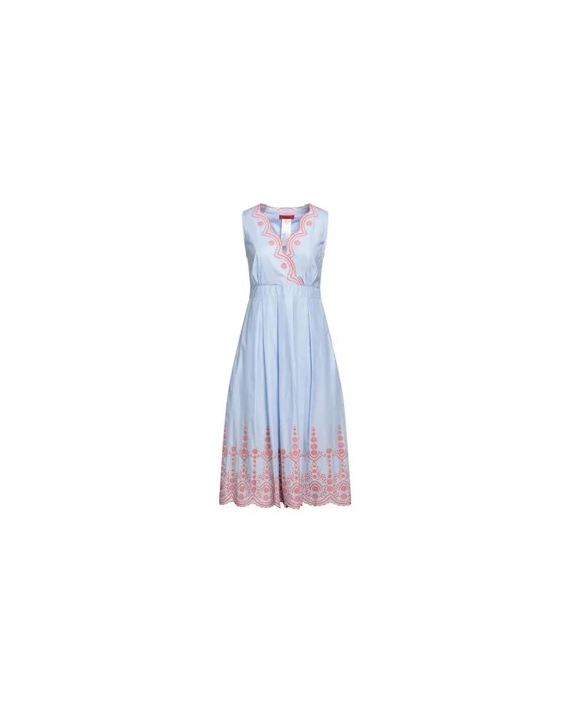 MAX&Co. KLEIDER - Midi-Kleiderauf YOOX.COM Himmelblau