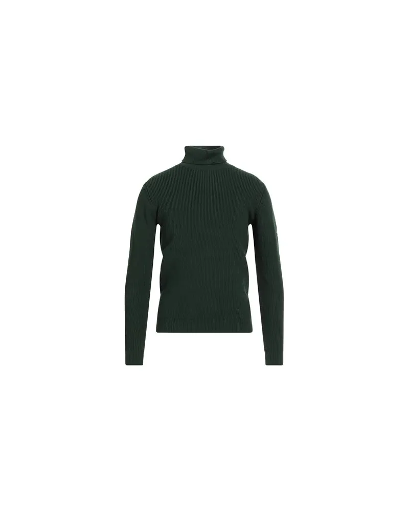 People of Shibuya STRICKWAREN - Rollkragenpulloverauf YOOX.COM Dunkelgrün
