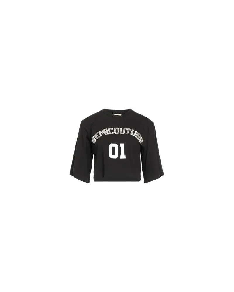 Semicouture TOPS - T-shirtsauf YOOX.COM Schwarz