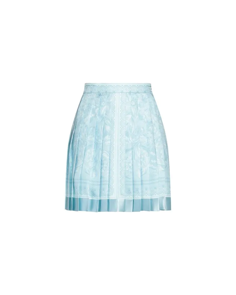 Versace HOSEN & RÖCKE - Miniröckeauf YOOX.COM Himmelblau