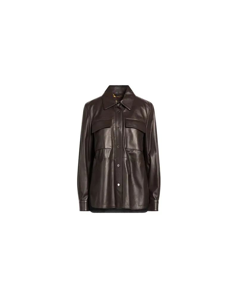 MOORER TOPS - Hemdenauf YOOX.COM Dunkelbraun