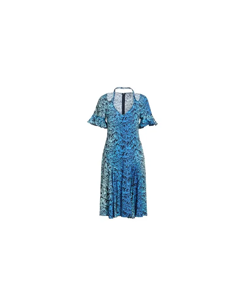 Stella McCartney KLEIDER - Midi-Kleiderauf YOOX.COM Azurblau