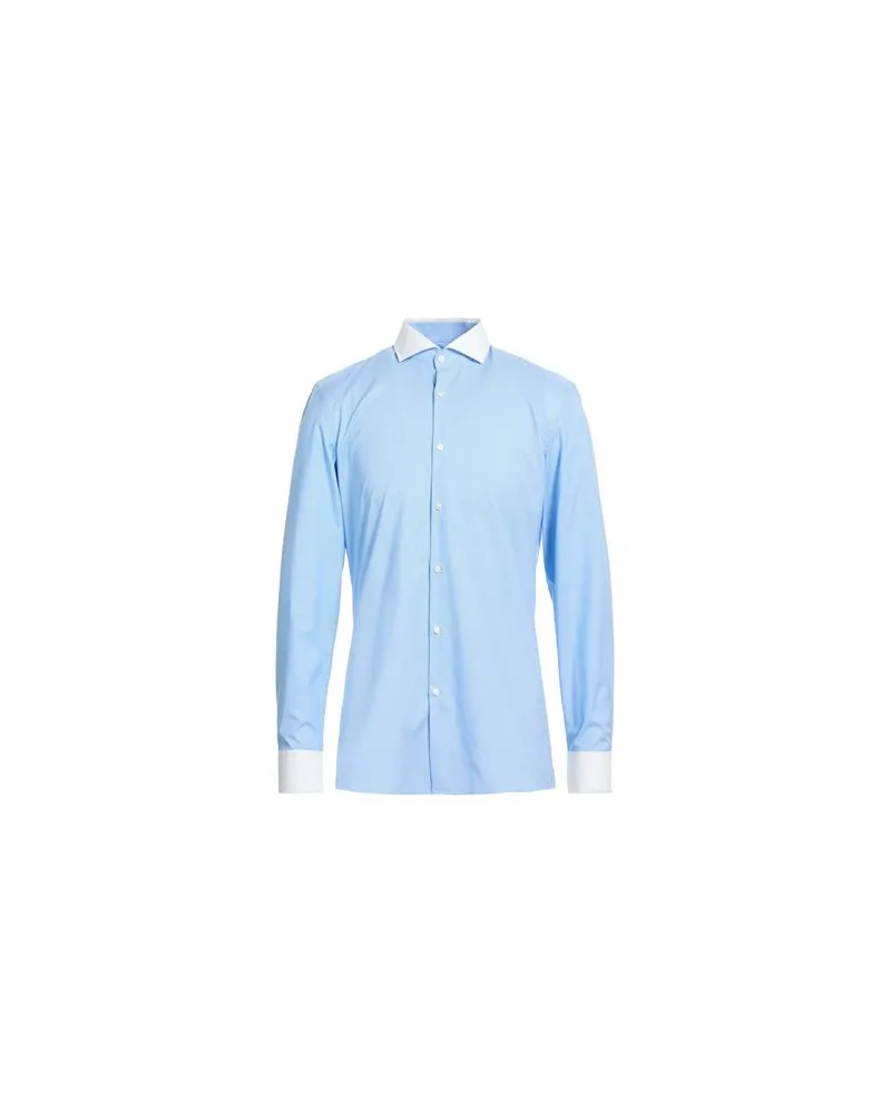 HUGO BOSS TOPS - Hemdenauf YOOX.COM Azurblau