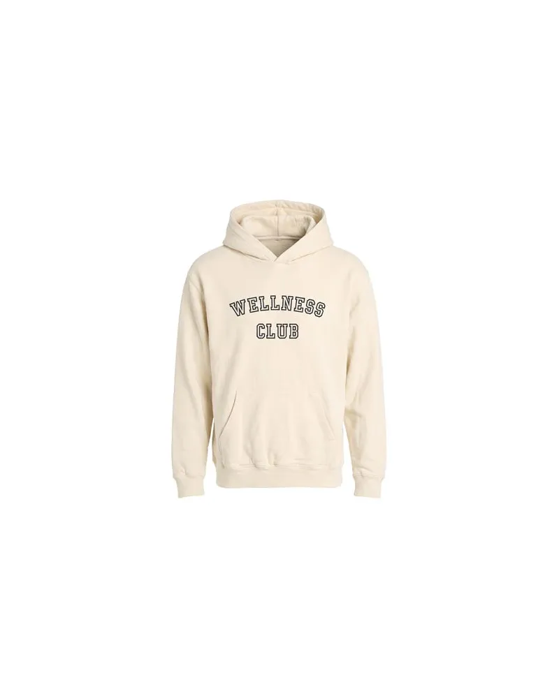 SPORTY & RICH TOPS - Sweatshirtsauf YOOX.COM Cremeweiß