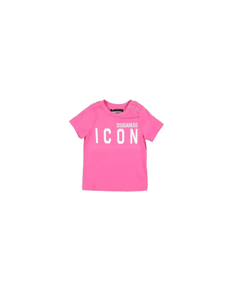 Dsquared2 ICON - TOPS - T-shirtsauf YOOX.COM Fuchsia