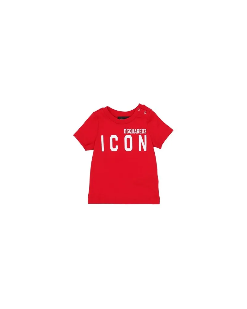 Dsquared2 ICON - TOPS - T-shirtsauf YOOX.COM Rot