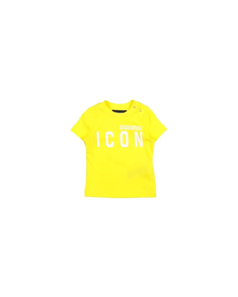 Dsquared2 ICON - TOPS - T-shirtsauf YOOX.COM Gelb
