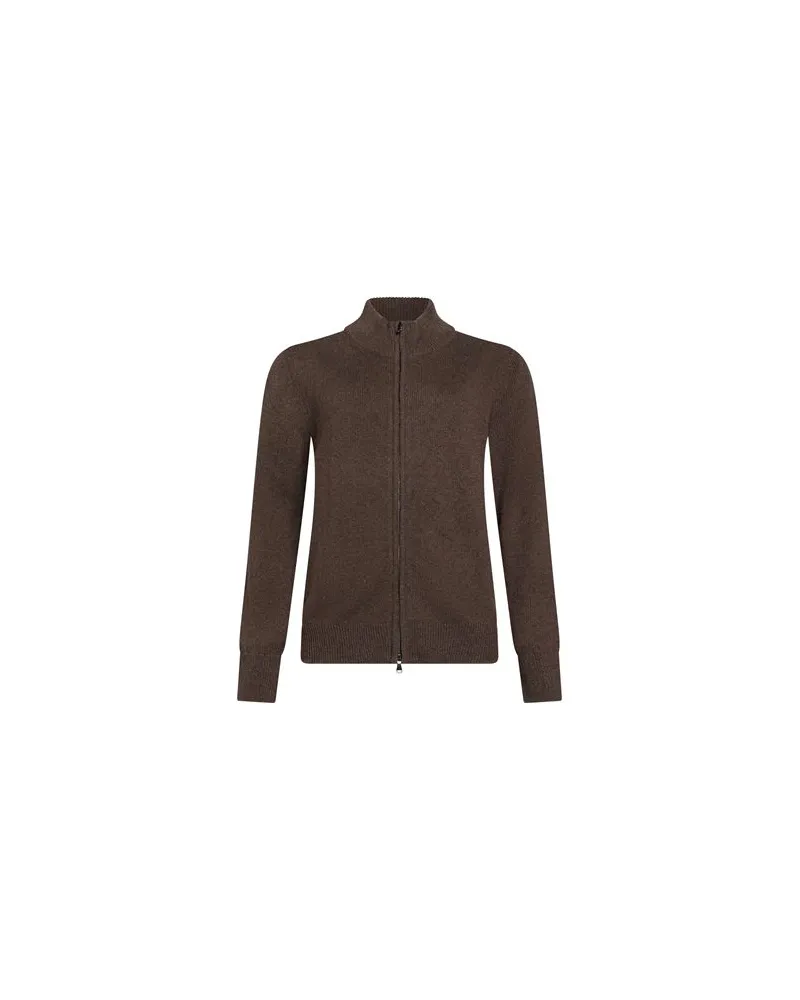 ARAGONA STRICKWAREN - Strickjackenauf YOOX.COM Braun