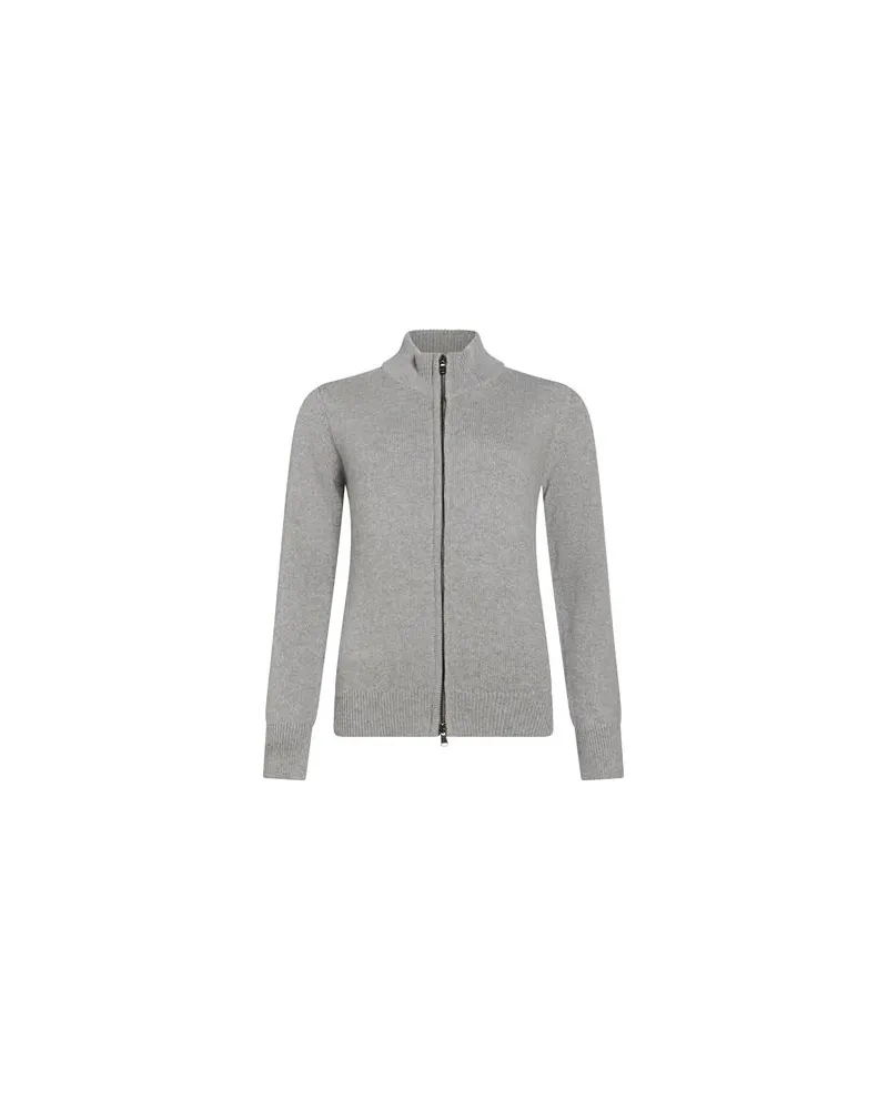 ARAGONA STRICKWAREN - Strickjackenauf YOOX.COM Grau