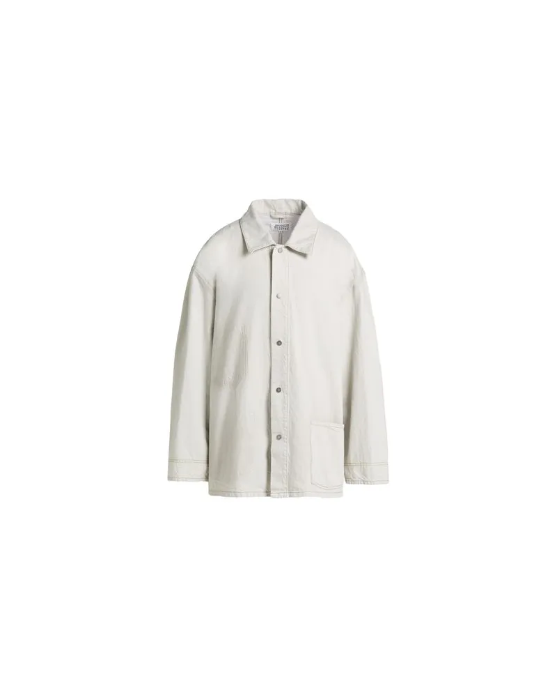 Maison Margiela JACKEN & MÄNTEL - Jeansjacken/Mäntelauf YOOX.COM Hellgrau
