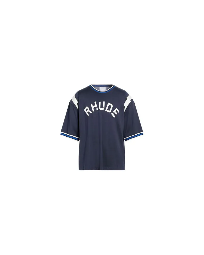 RHUDE TOPS - T-shirtsauf YOOX.COM Marineblau