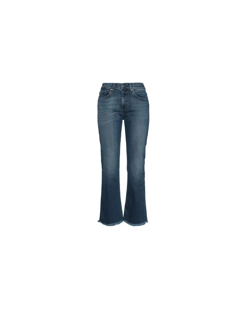 Roy Roger's HOSEN & RÖCKE - Jeanshosenauf YOOX.COM Blau