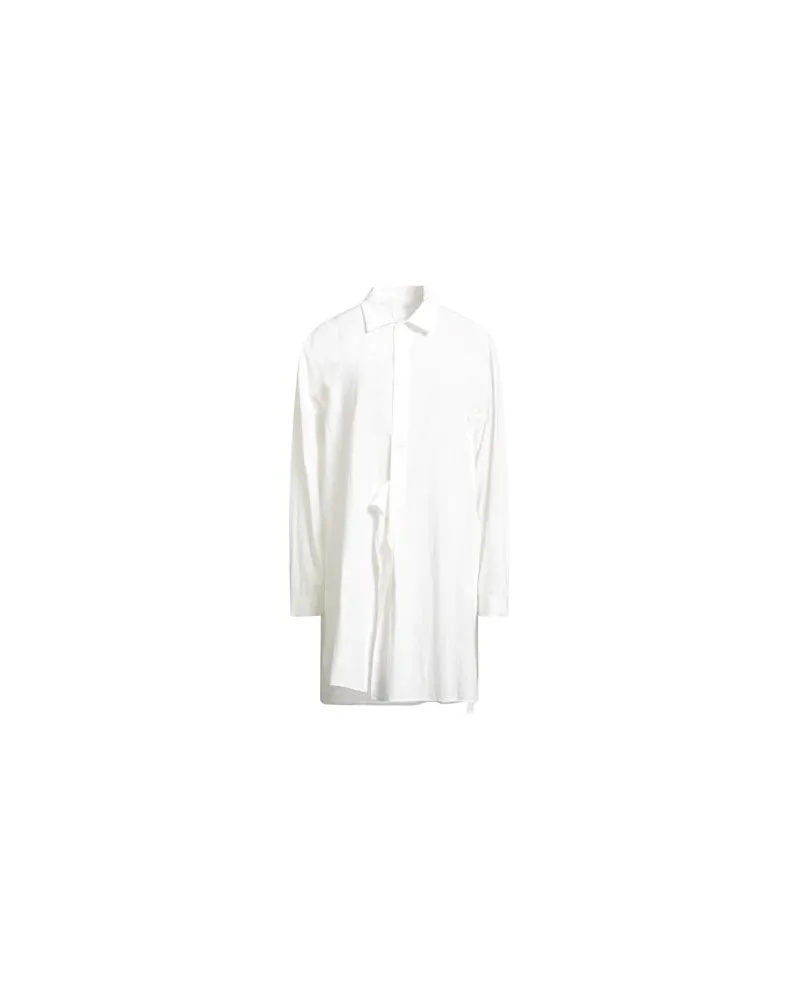 Y'S YOHJI YAMAMOTO TOPS - Hemdenauf YOOX.COM Weiß