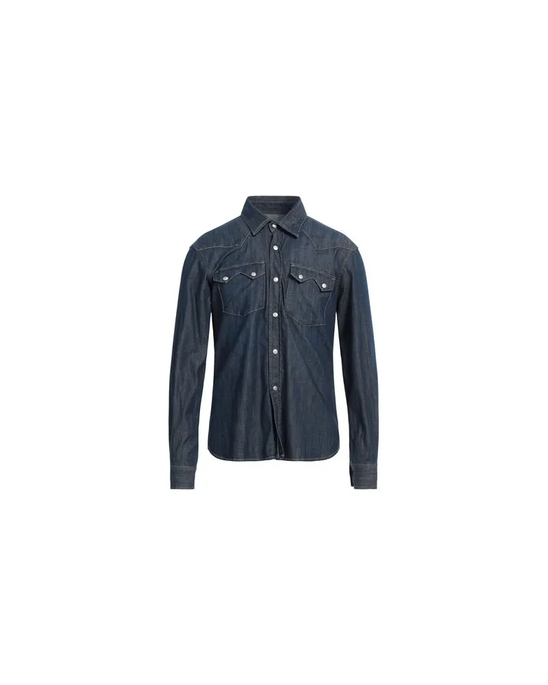 Department 5 TOPS - Jeanshemdenauf YOOX.COM Blau