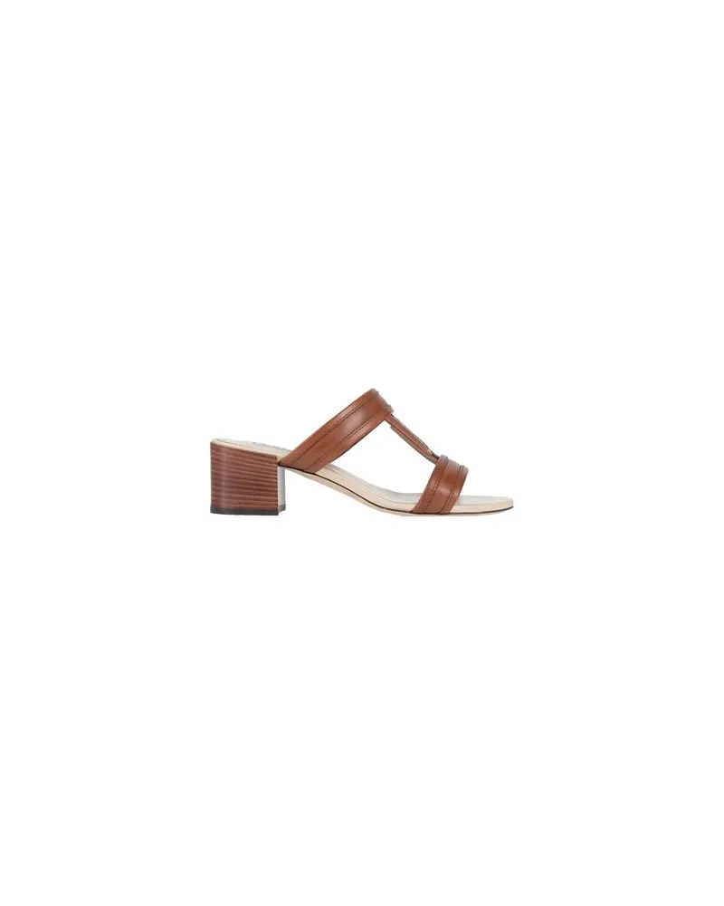 TOD'S SCHUHE - Sandalenauf YOOX.COM Lederfarben