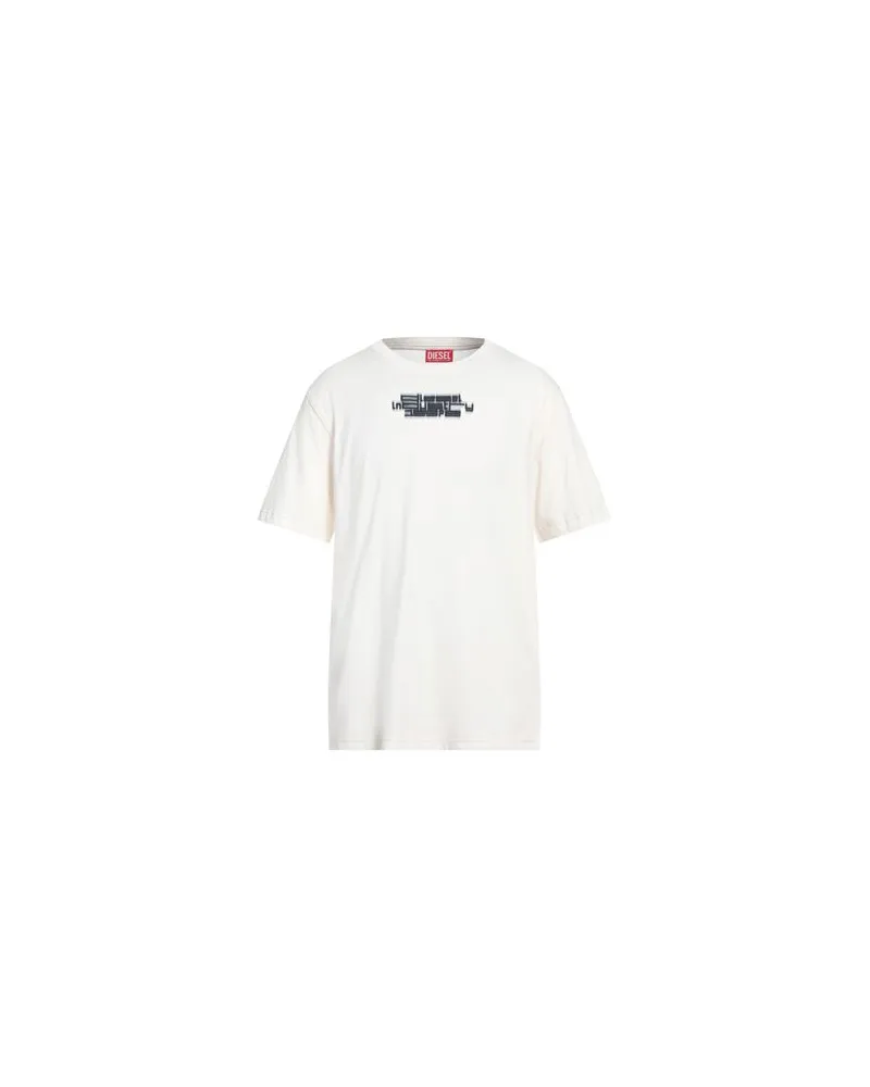 Diesel TOPS - T-shirtsauf YOOX.COM Weiß