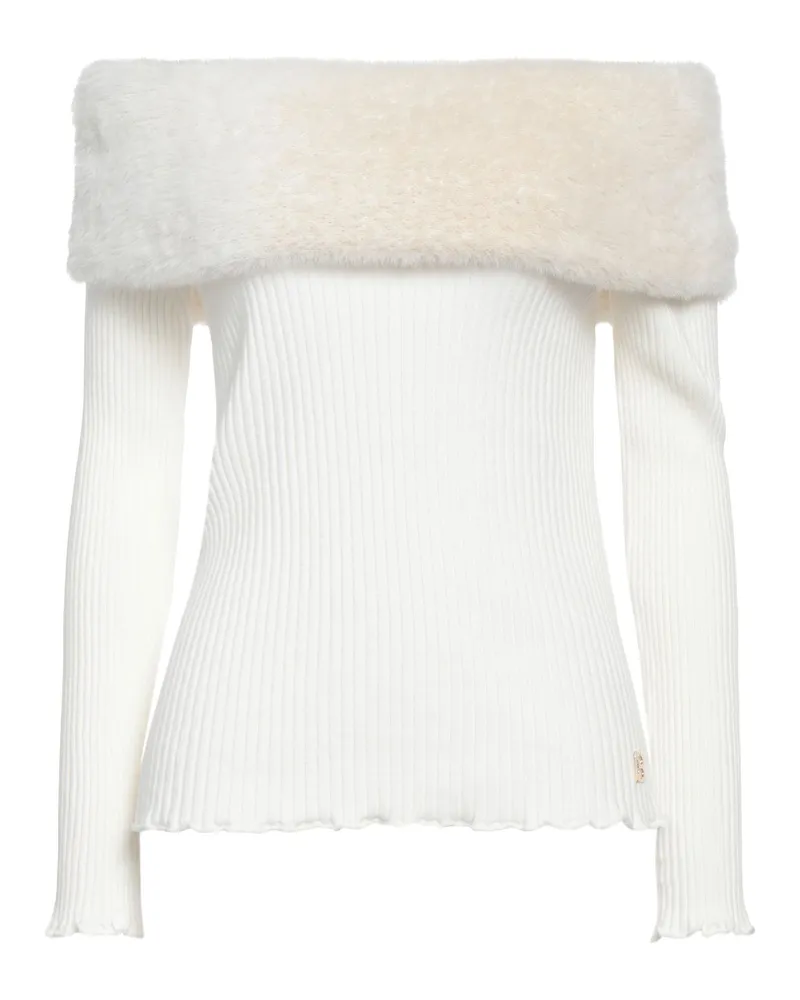 Blumarine Pullover Elfenbein