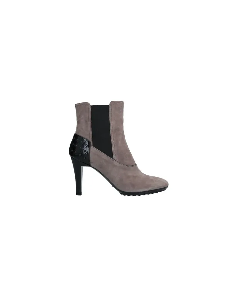 TOD'S SCHUHE - Stiefelettenauf YOOX.COM Maulwurfsgrau