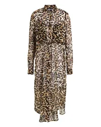 Just Cavalli Midi-Kleid Sand