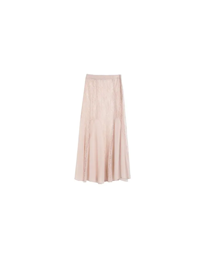 Topshop HOSEN & RÖCKE - Maxi-Röckeauf YOOX.COM Hellrosa