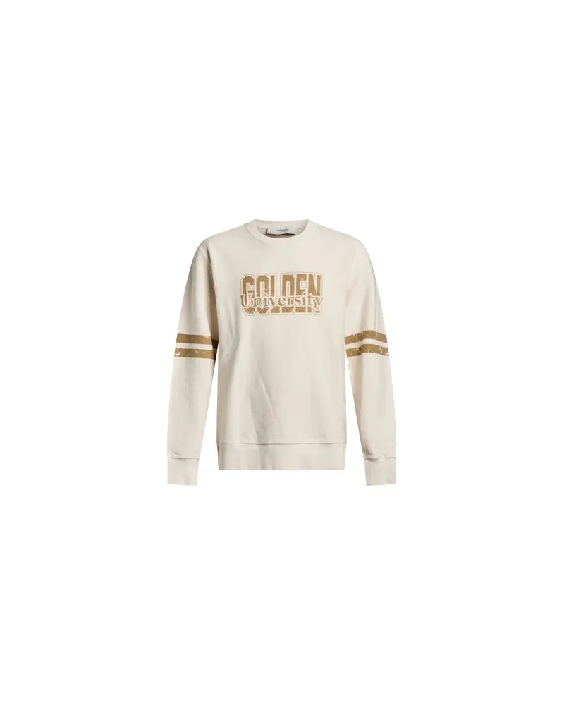 Golden Goose TOPS - Sweatshirtsauf YOOX.COM Cremeweiß
