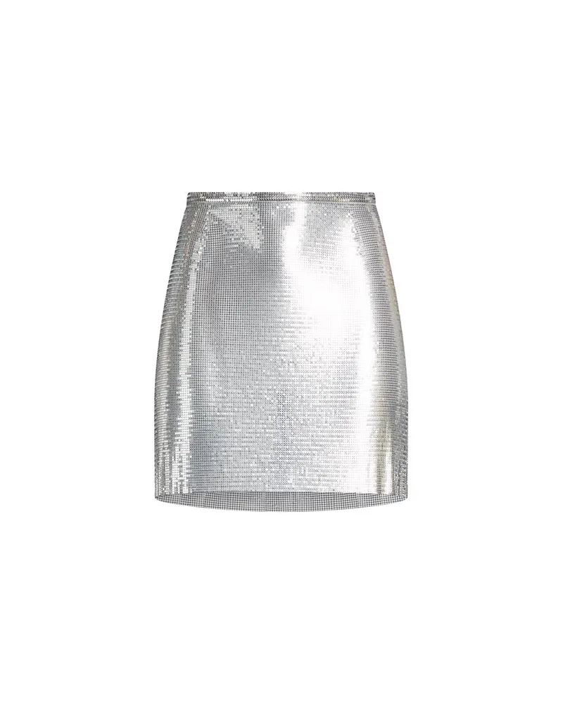 Paco Rabanne HOSEN & RÖCKE - Miniröckeauf YOOX.COM Silber