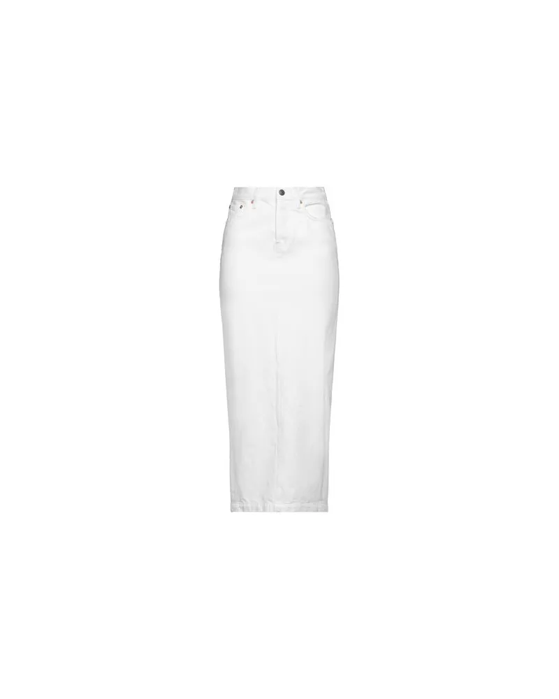 WARDROBE.NYC HOSEN & RÖCKE - Jeansröckeauf YOOX.COM Weiß