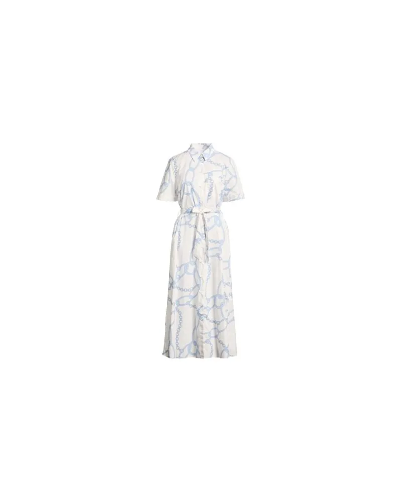 Robert Friedman KLEIDER - Maxi-Kleiderauf YOOX.COM Himmelblau
