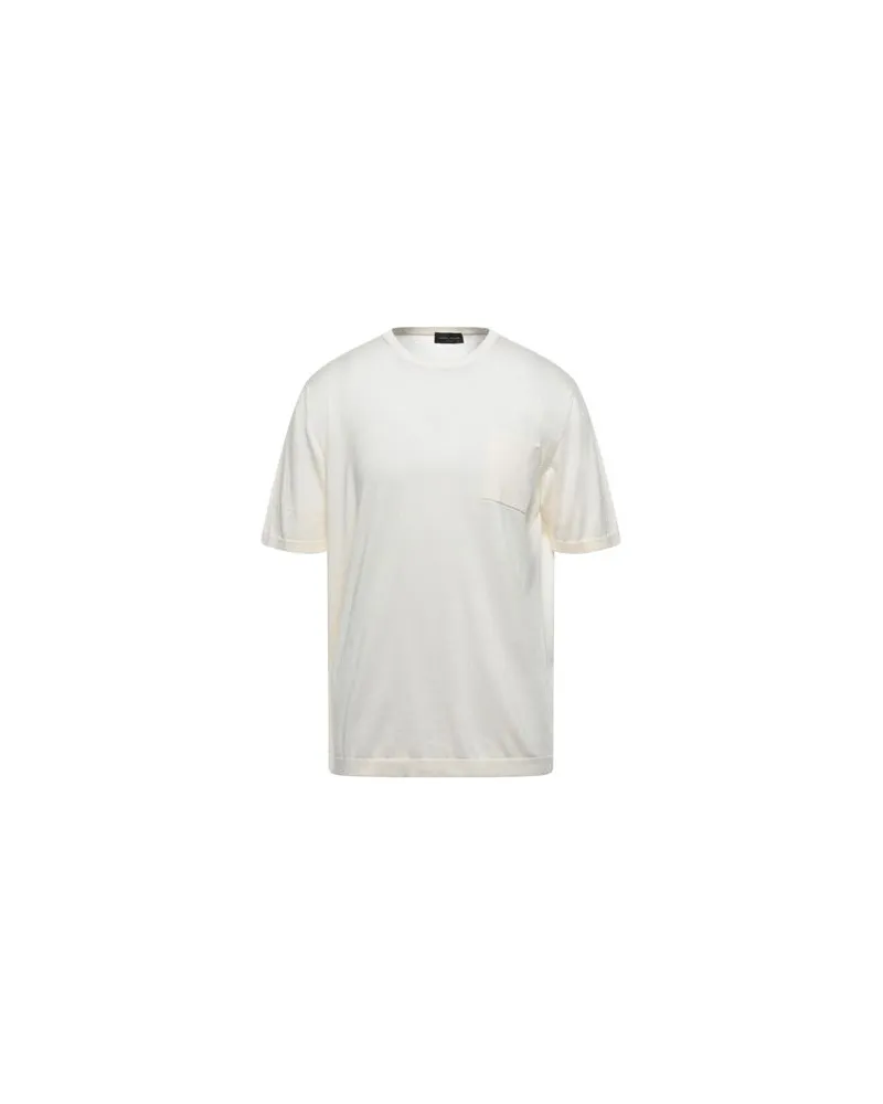 Roberto Collina STRICKWAREN - Pulloverauf YOOX.COM Elfenbein