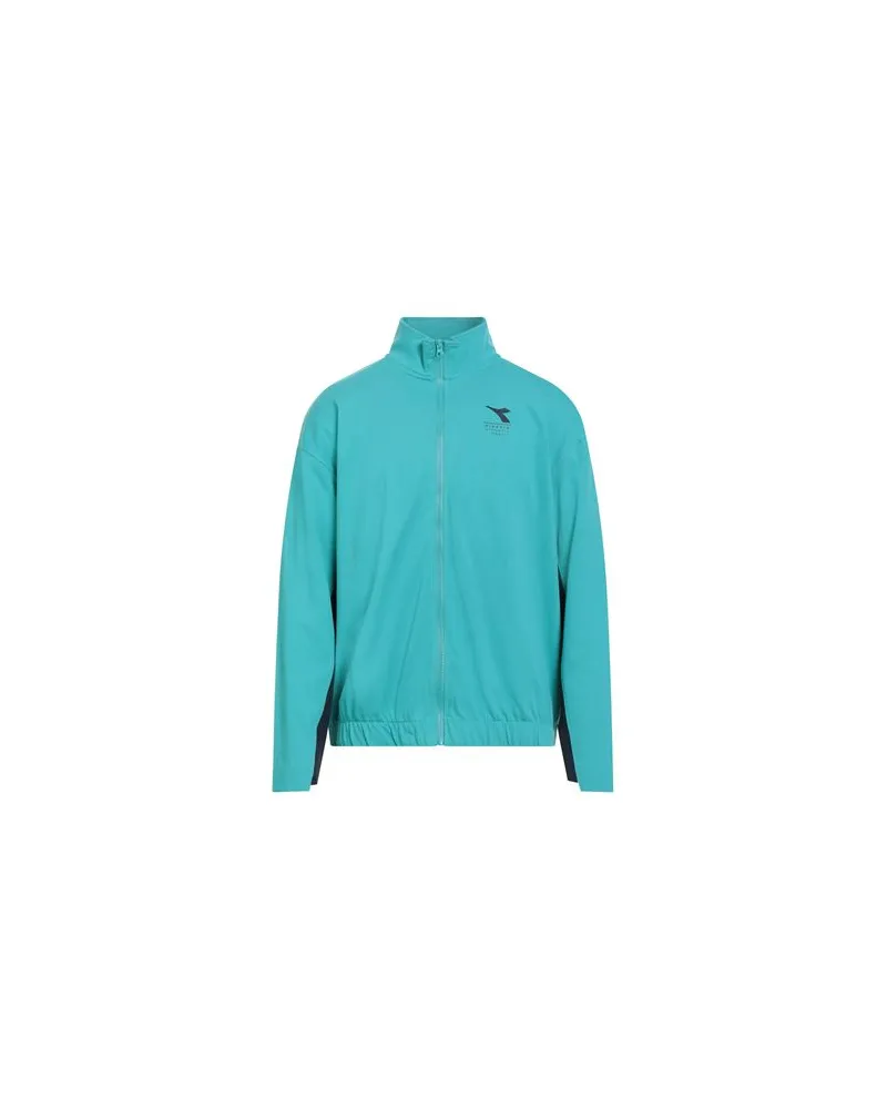 Diadora TOPS - Sweatshirtsauf YOOX.COM Tūrkis