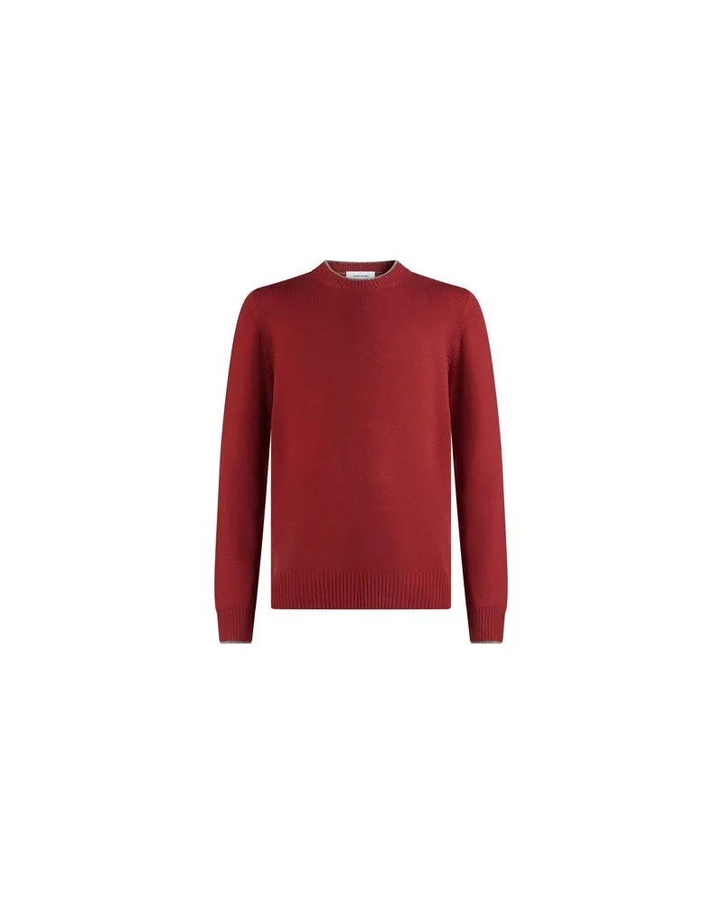 Gran Sasso STRICKWAREN - Pulloverauf YOOX.COM Ziegelrot