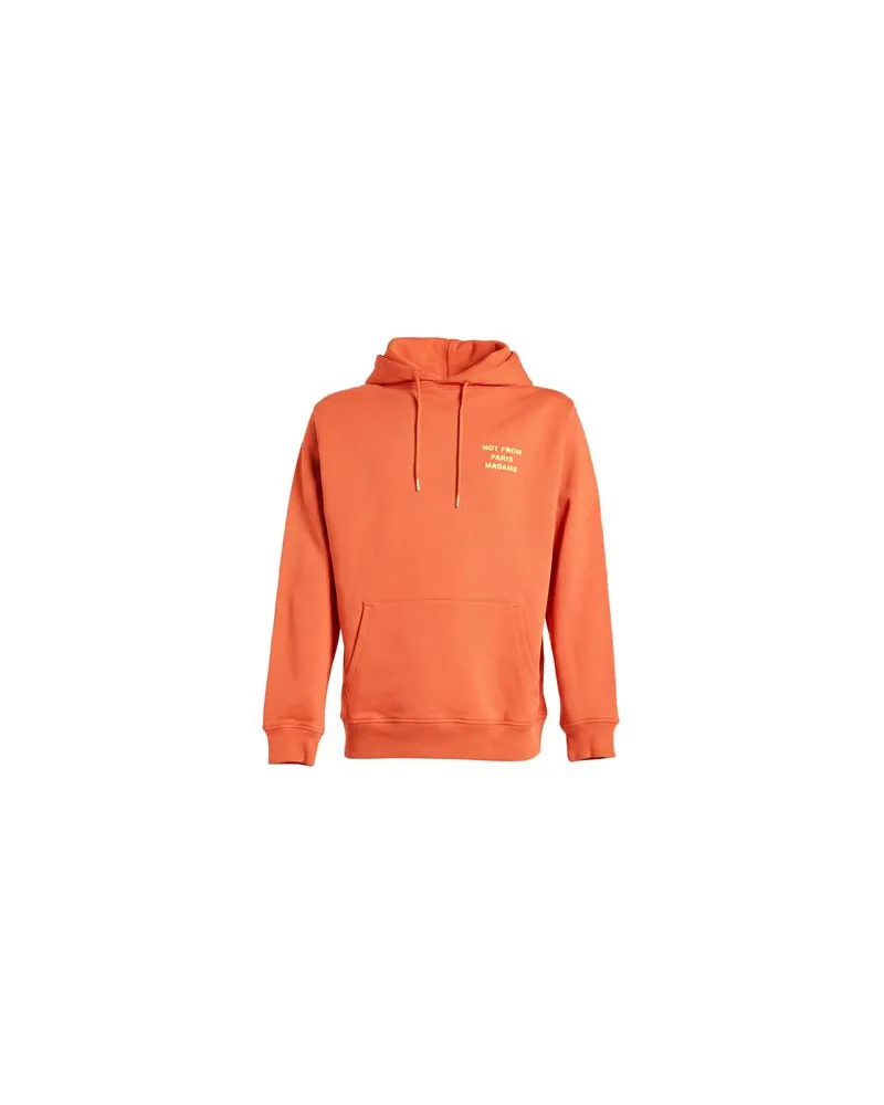 Drôle de Monsieur TOPS - Sweatshirtsauf YOOX.COM Rostrot