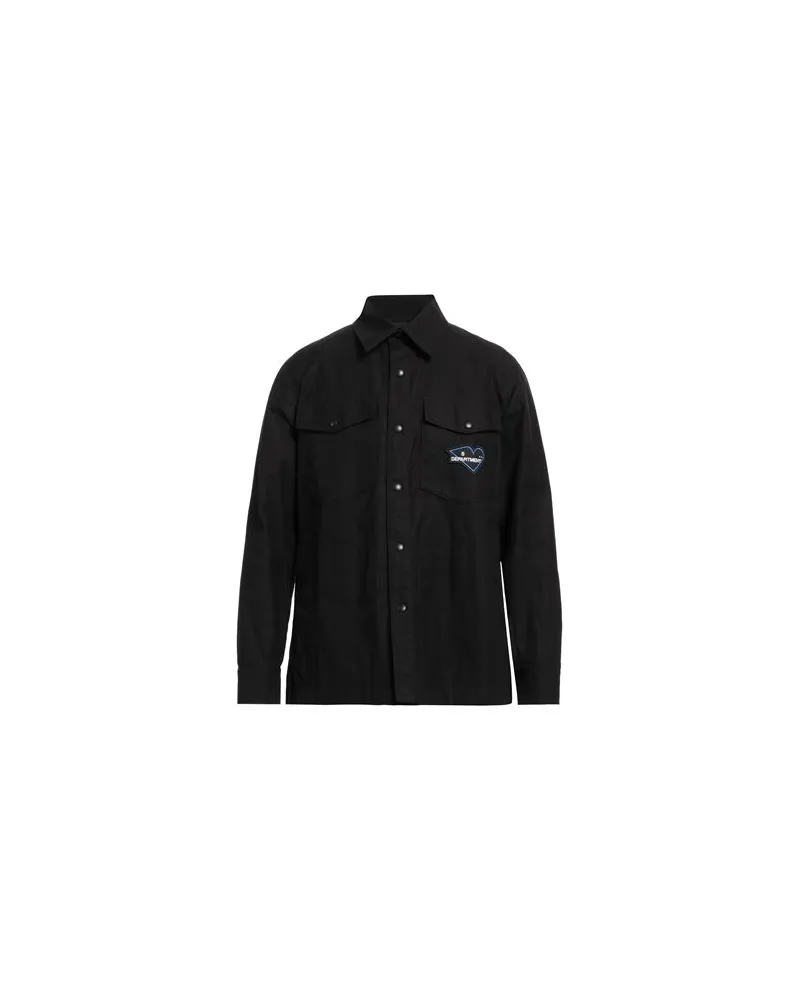 Department 5 TOPS - Hemdenauf YOOX.COM Schwarz