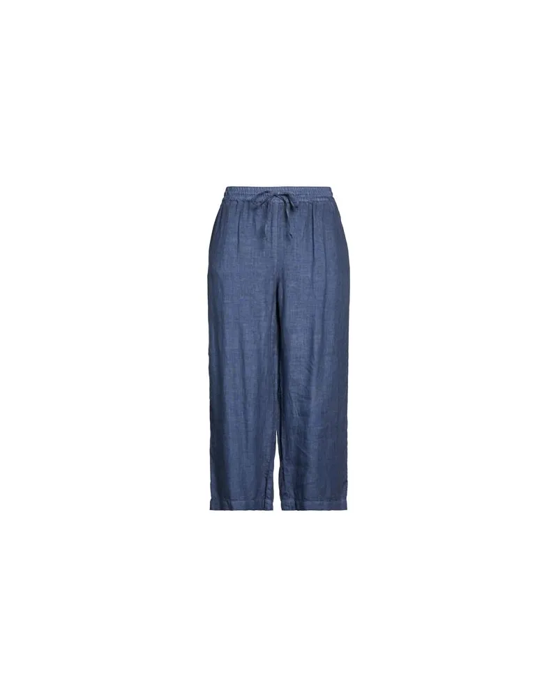 120% Lino HOSEN & RÖCKE - Hosenauf YOOX.COM Taubenblau