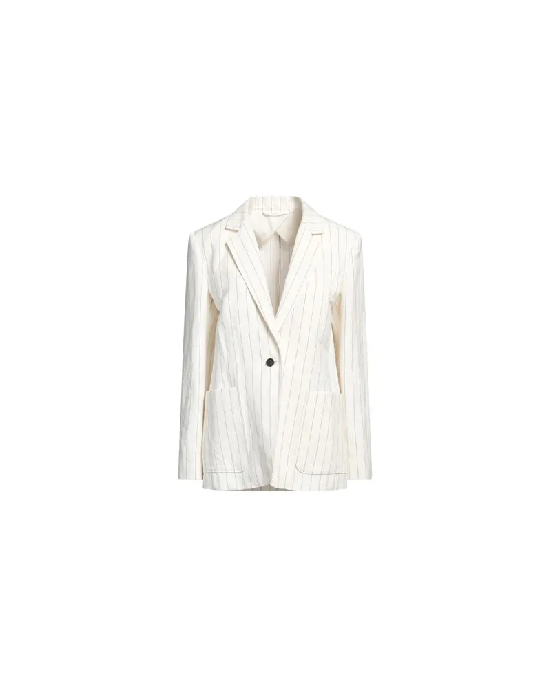 Max Mara ANZÜGE und CO-ORDS - Blazersauf YOOX.COM Cremeweiß