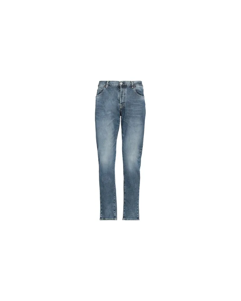 PMDS PREMIUM MOOD DENIM SUPERIOR HOSEN & RÖCKE - Jeanshosenauf YOOX.COM Blau