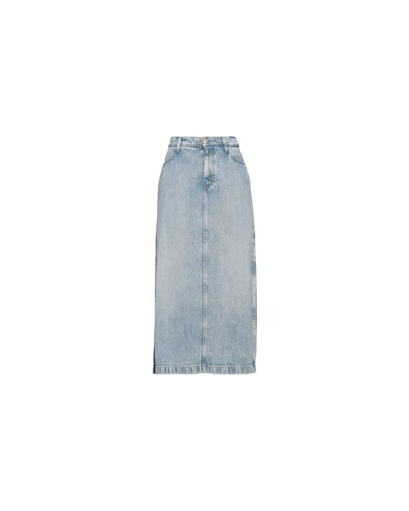 7 for all mankind HOSEN & RÖCKE - Jeansröckeauf YOOX.COM Blau
