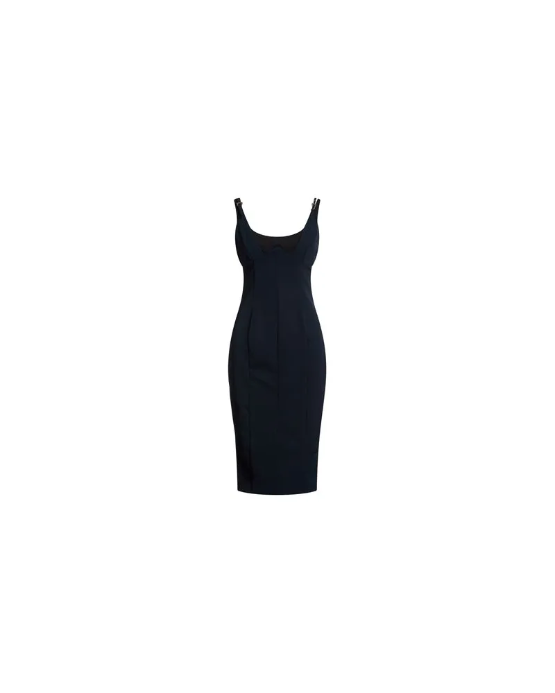 Versace Jeans KLEIDER - Midi-Kleiderauf YOOX.COM Nachtblau