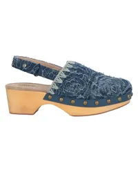 Mou Mules & Clogs Blau